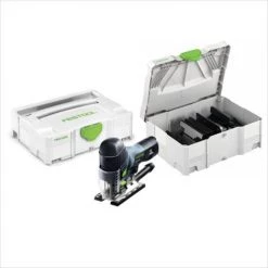 Festool PS 420 EBQ-Set Scie Sauteuse CARVEX 550 W + Coffret De Transport + Insert Correspondant ( 561588 )