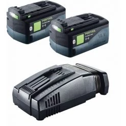 Festool TSC 55 Li 5,2 REBI-Set-SCA-FS Scie Plongeante Sans Fil 18 V / 36 V + Systainer + 2 X Batteries 5,2 Ah + Chargeur ( 575745 ) -Festool Soldes Magasin 12359348 5