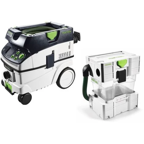 Festool CTM 26 E AC CLEANTEC Aspirateur Mobile (574978) + Filtre Cyclonique Festool CT CT-VA-20 (204083) 5 Festool CTM 26 E AC CLEANTEC Aspirateur Mobile (574978) + Filtre Cyclonique Festool CT CT-VA-20 (204083) – Image 3