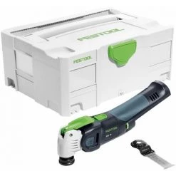Festool OSC 18 Li E-Basic Vecturo Machine Oscillante Sans Fil ( 574848 ) Brushless StarlockMax + Coffret - Sans Batterie, Sans Chargeur