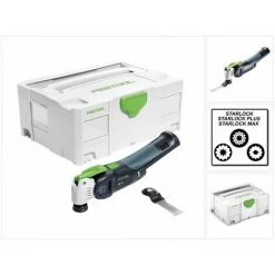 Festool OSC 18 Li E-Basic Vecturo Machine Oscillante Sans Fil ( 574848 ) Brushless StarlockMax + Coffret - Sans Batterie, Sans Chargeur -Festool Soldes Magasin 12427636 5