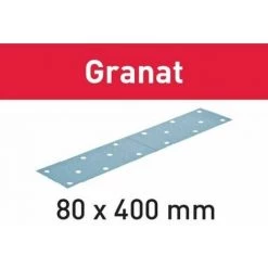 Festool Abrasifs STF 80X400 P100 GR/50 Granat - 499631