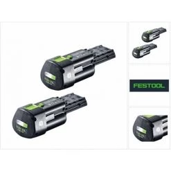 Festool Power Ensemble 3,1 Ergo-I De - 2x Batteries BP 18 Li 3,1 ( 202497 )