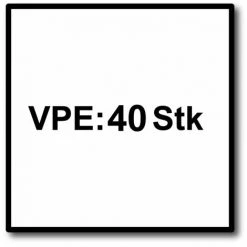 Festool HS 75/1,2 BI/40 Lames De Scie Sauteuse Pour Métal Acier / Acier Inoxydable - 40 Pièces (204271), Forme Ondulée En Métal