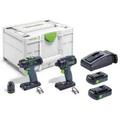 FESTOOL Visseuse à Chocs 18V 3.1Ah TID 18 C 3,1-Set T18 - 576492