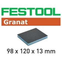 Éponge De Ponçage 98x120x13 120 GR/6 - Festool