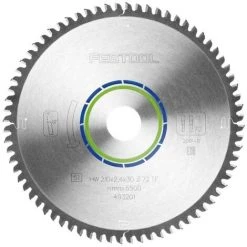 FESTOOL Lame De Scie Circulaire TF 210x30x24mm Pour Aluminium
