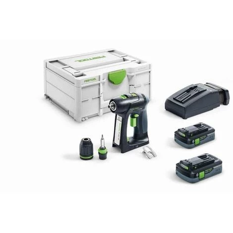 Perceuse-visseuse Sans Fil C 18 HPC 4,0 I-Plus FESTOOL - 576435 3 Perceuse-visseuse Sans Fil C 18 HPC 4,0 I-Plus FESTOOL - 576435