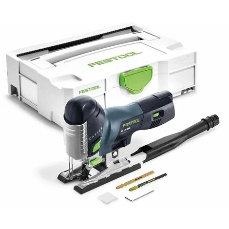 Festool PS 420 EBQ-Plus Scie Sauteuse 550W ( 576619 ) + 2x Lames De Scie + Coffret De Transport, Successeur De 561587 4 Festool PS 420 EBQ-Plus Scie Sauteuse 550W ( 576619 ) + 2x Lames De Scie + Coffret De Transport, Successeur De 561587 – Image 2