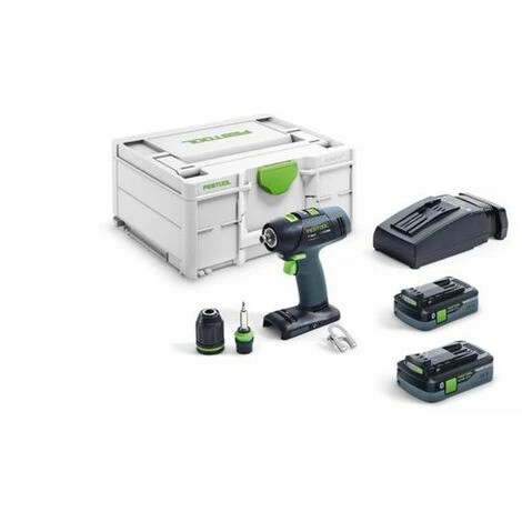 Festool Perceuse-visseuse Sans Fil T 18+3 HPC 4,0 I-Plus - 576446 3 Festool Perceuse-visseuse Sans Fil T 18+3 HPC 4,0 I-Plus - 576446