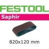 Bandes Abrasives CMB 120 FESTOOL 820x120-P100-SA - Boite De 10 - 488083 -Festool Soldes Magasin 30347453 1