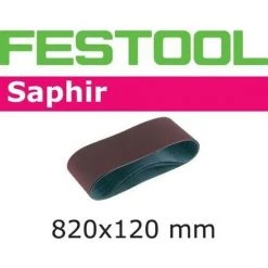 Bandes Abrasives CMB 120 FESTOOL 820x120-P100-SA - Boite De 10 - 488083