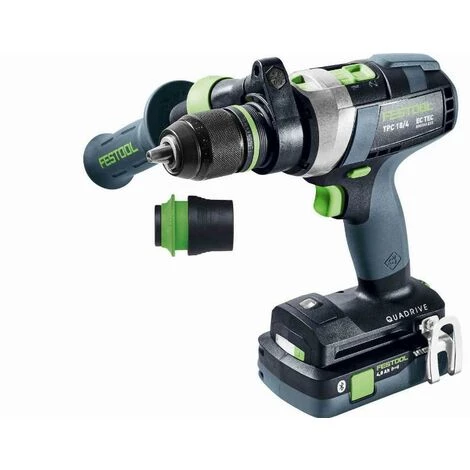 Perceuse-visseuse à Percussion Sans Fil TPC 18/4 5,2/4,0 I-Plus Quadrive FESTOOL - 575605 4 Perceuse-visseuse à Percussion Sans Fil TPC 18/4 5,2/4,0 I-Plus Quadrive FESTOOL - 575605 – Image 2