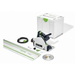 Scie Plongeante FESTOOL TS 55 FEBQ-Plus-FS - Avec Lame Ø160 Mm Wood + Rail FS1400/2 + Systainer SYS3 M 337 - 577010