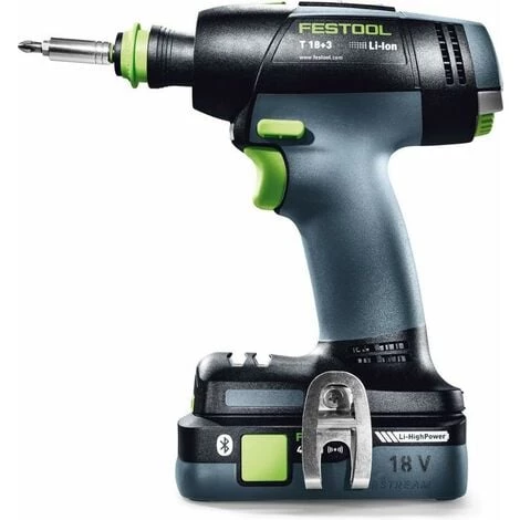Perceuse Visseuse Sans Fil T 18+3 HPC 4.0 I-Set FESTOOL - 576989 4 Perceuse Visseuse Sans Fil T 18+3 HPC 4.0 I-Set FESTOOL - 576989 – Image 2