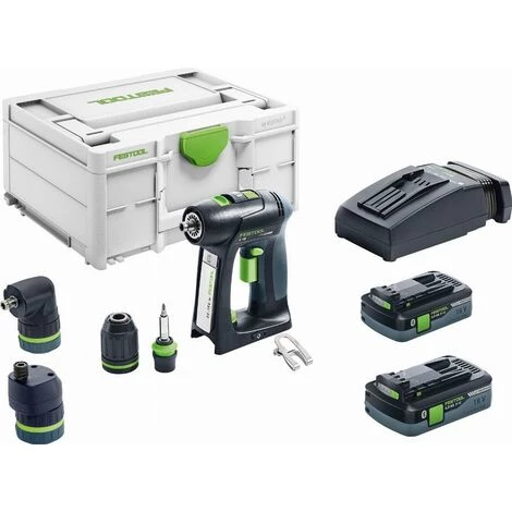 Perceuse Visseuse Sans Fil C 18 HPC 4.0 I-Set FESTOOL - 576992 3 Perceuse Visseuse Sans Fil C 18 HPC 4.0 I-Set FESTOOL - 576992