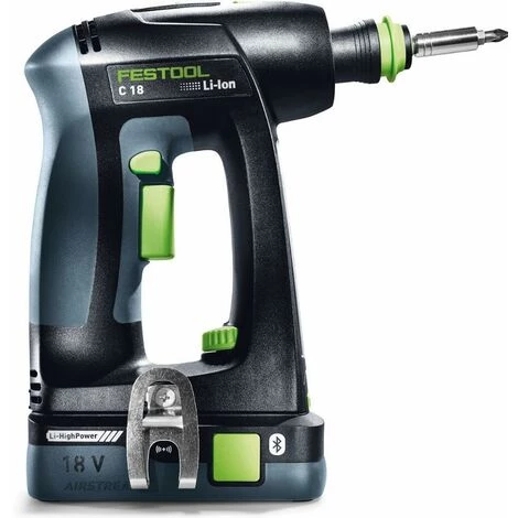 Perceuse Visseuse Sans Fil C 18 HPC 4.0 I-Set FESTOOL - 576992 4 Perceuse Visseuse Sans Fil C 18 HPC 4.0 I-Set FESTOOL - 576992 – Image 2
