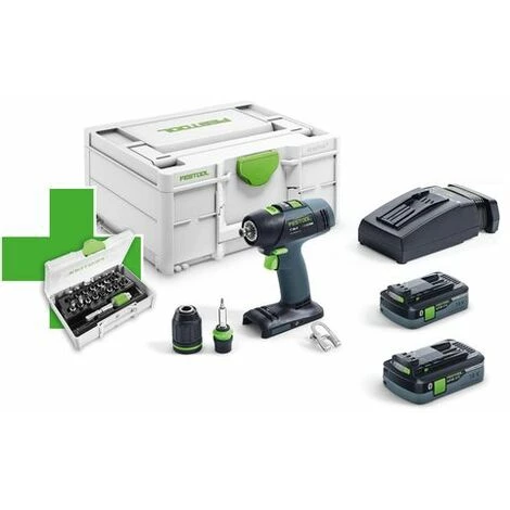 Festool Perceuse Visseuse Sans Fil T 18+3 HPC 4.0 I-Plus P21 FESTOOL 577188 3 Festool Perceuse Visseuse Sans Fil T 18+3 HPC 4.0 I-Plus P21 FESTOOL 577188