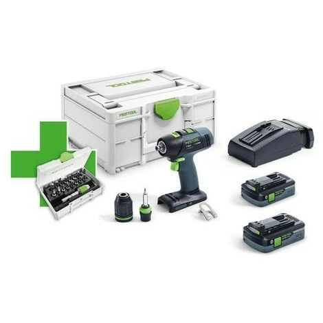 Festool Perceuse Visseuse Sans Fil T 18+3 HPC 4.0 I-Plus P21 FESTOOL 577188 4 Festool Perceuse Visseuse Sans Fil T 18+3 HPC 4.0 I-Plus P21 FESTOOL 577188 – Image 2