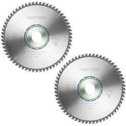 Festool ALUMINIUM/PLASTICS W60 Lame De Scie Circulaire, 216 Mm, 60 Dents, 2pcs. (2x 491051) -Festool Soldes Magasin 56126036 5