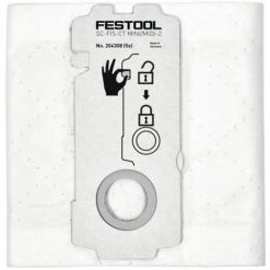 FESTOOL Sacs Filtre Aspirateur CT 15 Et CTL MIDIMINI Boîte De 5 Sacs