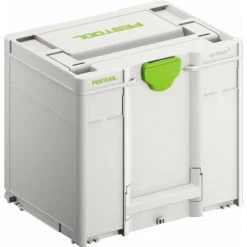 Festool HKC 55 EB-Basic Scie Circulaire à Capot Basculant Sans Fil, Sans Balai 18 V, 160 Mm + 2x Batteries 4,0 Ah + Chargeur + Systainer (576163) -Festool Soldes Magasin 58372301 4