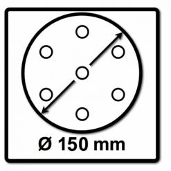 Festool STF D150/48 Disques Abrasifs Granat P100 150 Mm - Pour RO 150, ES 150, ETS 150, ETS EC 150, LEX 150, WTS 150, HSK-D 150 - 400 Pcs. ( 4x 575163 ) 9 Festool STF D150/48 Disques Abrasifs Granat P100 150 Mm - Pour RO 150, ES 150, ETS 150, ETS EC 150, LEX 150, WTS 150, HSK-D 150 - 400 Pcs. ( 4x 575163 ) -Festool Soldes Magasin 59257934 3