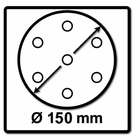 Festool STF D150/48 Disques Abrasifs Granat P100 150 Mm - Pour RO 150, ES 150, ETS 150, ETS EC 150, LEX 150, WTS 150, HSK-D 150 - 400 Pcs. ( 4x 575163 ) 5 Festool STF D150/48 Disques Abrasifs Granat P100 150 Mm - Pour RO 150, ES 150, ETS 150, ETS EC 150, LEX 150, WTS 150, HSK-D 150 - 400 Pcs. ( 4x 575163 ) – Image 3