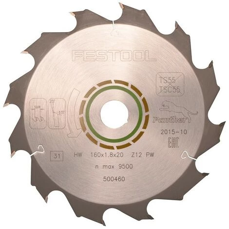 Lame De Scie Circulaire Festool 160x1,8x20 PW12 3 Lame De Scie Circulaire Festool 160x1,8x20 PW12
