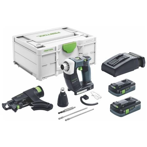 Festool DURADRIVE DWC 18-4500 HPC 4,0 I-Plus Visseuse Pour Plaquiste Sans Fil, Sans Balai, 14 Nm 18 V + 2x Batteries 4,0 Ah + Chargeur + Coffret Systainer (successeur De 574745) (576502) 4 Festool DURADRIVE DWC 18-4500 HPC 4,0 I-Plus Visseuse Pour Plaquiste Sans Fil, Sans Balai, 14 Nm 18 V + 2x Batteries 4,0 Ah + Chargeur + Coffret Systainer (successeur De 574745) (576502) – Image 2