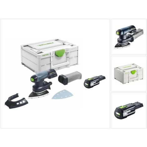 Festool DTSC 400 Ponceuse Delta Hybride, Sans Balai, 100 X 150 Mm 18 V + 1x Batterie 3,1 Ah + Coffret Systainer - Sans Chargeur 3 Festool DTSC 400 Ponceuse Delta Hybride, Sans Balai, 100 X 150 Mm 18 V + 1x Batterie 3,1 Ah + Coffret Systainer - Sans Chargeur