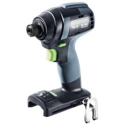 Festool TID 18-Basic Visseuse à Percussion Sans Fil 180Nm 1/4" 18V + 1x Batterie 5,2Ah + Coffret Systainer - Sans Chargeur (576481) -Festool Soldes Magasin 68101776 3