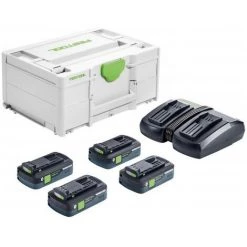 Festool Set Énergie SYS 18V 4x4,0/TCL 6 DUO - 577104