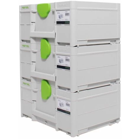 Festool SYS3 M 187 Set De Coffrets Systainer 396 X 296 X 187 Mm - 15,9 L (3x 204842) 7 Festool SYS3 M 187 Set De Coffrets Systainer 396 X 296 X 187 Mm - 15,9 L (3x 204842) – Image 5