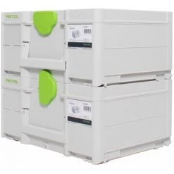 Festool SYS3 M 187 Set De Coffrets Systainer 396 X 296 X 187mm - 15,9 L (2x 204842) -Festool Soldes Magasin 69810156 3
