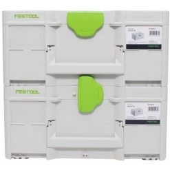 Festool SYS3 M 187 Set De Coffrets Systainer 396 X 296 X 187mm - 15,9 L (2x 204842) -Festool Soldes Magasin 69810156 4