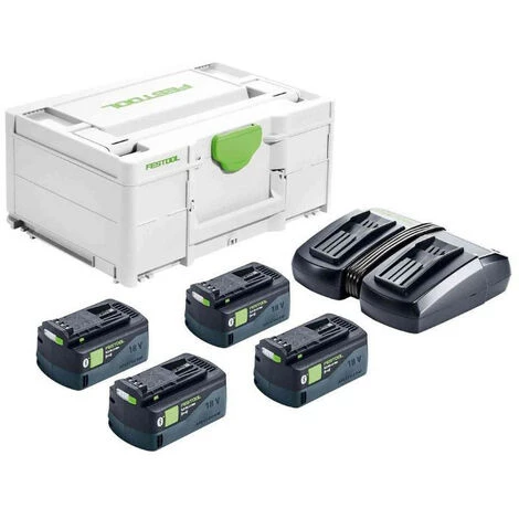 FESTOOL Set Énergie SYS 18V 4x5,2/TCL 6 DUO - 577136 3 FESTOOL Set Énergie SYS 18V 4x5,2/TCL 6 DUO - 577136