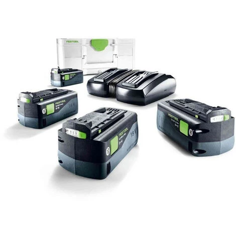 FESTOOL Set Énergie SYS 18V 4x5,2/TCL 6 DUO - 577136 4 FESTOOL Set Énergie SYS 18V 4x5,2/TCL 6 DUO - 577136 – Image 2