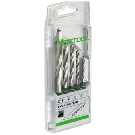 FESTOOL Coffret De Forets Hélicoïdaux BKS SYS3 D3-10 CE/W - 577396 3 FESTOOL Coffret De Forets Hélicoïdaux BKS SYS3 D3-10 CE/W - 577396
