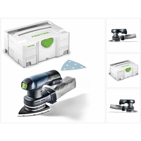 Festool DTSC 400 Li-Basic 18V Ponceuse Delta Hybride Sans Fil Avec Boîtier Systainer - Sans Batterie Ni Chargeur ( 201526 ) 3 Festool DTSC 400 Li-Basic 18V Ponceuse Delta Hybride Sans Fil Avec Boîtier Systainer - Sans Batterie Ni Chargeur ( 201526 )