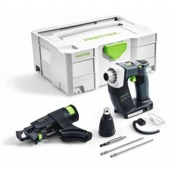 Festool DWC 18-4500 Duradrive LI Basic Visseuse Sans Fil Pour Plaquiste Avec Boîtier Systainer + Chargeur De Vis - Sans Batterie Ni Chargeur ( 574747 ) -Festool Soldes Magasin 8280153 3