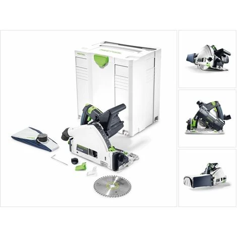 Festool TSC 55 REB-Li Basic Scie Plongeante Sans Fil 18 / 36 V Avec Boîtier Systainer- Sans Batterie Ni Chargeur ( 201395 ) 6 Festool TSC 55 REB-Li Basic Scie Plongeante Sans Fil 18 / 36 V Avec Boîtier Systainer- Sans Batterie Ni Chargeur ( 201395 ) – Image 4