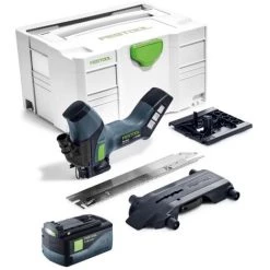 Festool ISC 240 Li 18 V Scie Sans Fil Pour Matériaux Isolants En Coffret Systainer + 1x Battereie BP 18 Li 5,2 As 18V 5,2 Ah Li-Ion - Sans Chargeur -Festool Soldes Magasin 9480799 3