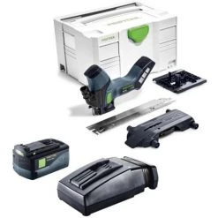 Festool ISC 240 Li 18 V Scie Sans Fil Pour Matériaux Isolants En Coffret Systainer + 1x Batterie BP 18 Li 5,2 As 18V 5,2 Ah Li-Ion + Chargeur TCL 6 -Festool Soldes Magasin 9480800 3