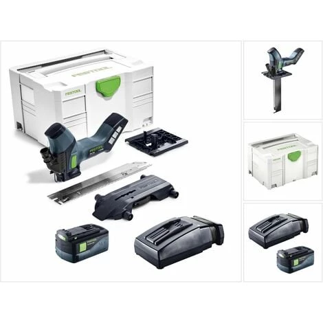 Festool ISC 240 Li 18 V Scie Sans Fil Pour Matériaux Isolants En Coffret Systainer + 1x Batterie 5,2 Ah ASI Bluetooth + Chargeur TCL 6 3 Festool ISC 240 Li 18 V Scie Sans Fil Pour Matériaux Isolants En Coffret Systainer + 1x Batterie 5,2 Ah ASI Bluetooth + Chargeur TCL 6