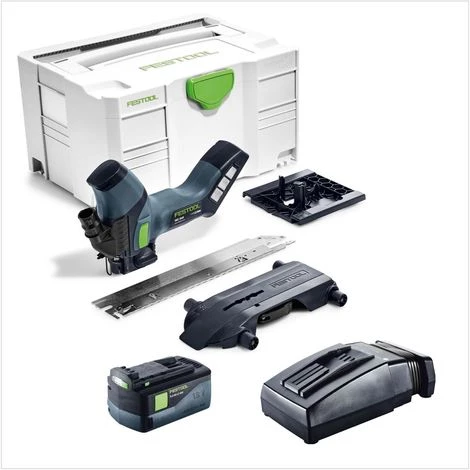 Festool ISC 240 Li 18 V Scie Sans Fil Pour Matériaux Isolants En Coffret Systainer + 1x Batterie 5,2 Ah ASI Bluetooth + Chargeur TCL 6 4 Festool ISC 240 Li 18 V Scie Sans Fil Pour Matériaux Isolants En Coffret Systainer + 1x Batterie 5,2 Ah ASI Bluetooth + Chargeur TCL 6 – Image 2