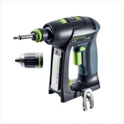 Festool C 18 Li-Basic Perceuse-visseuse Sans Fil (574737) Avec Boîtier Systainer + 1x BP 18 Li 5,2 AS Batterie (200181) -Festool Soldes Magasin 9480815 3
