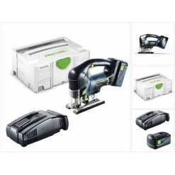 Festool PSBC 420 Li 5,2 EB-Plus-SCA Scie Sauteuse Sans Fil CARVEX Avec Boîtier Systainer Inclus 1x Batterie BP 18 Li 5,2 AS 18V 5,2 Ah + Chargeur Rapide SCA 8 Li-Ion ( 201383 ) -Festool Soldes Magasin 9480834 3