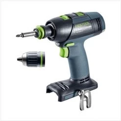 Festool T 18+3 Li-Basic Perceuse-visseuse Sans Fil + Coffret De Tranport Systainer Plus + 2x Batteries BP 18 Li 5,2 AS + Chargeur Rapide SCA 8 -Festool Soldes Magasin 9480841 3