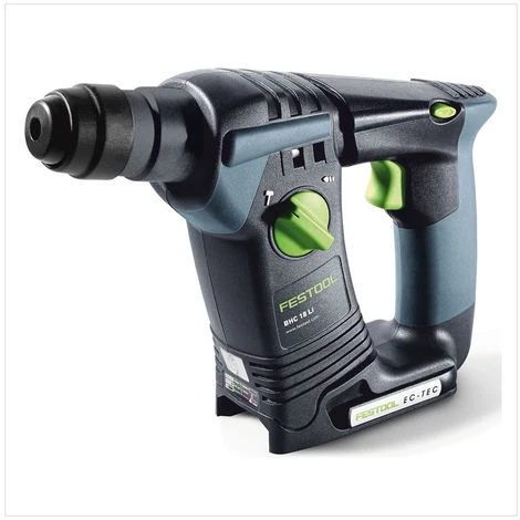 Festool BHC 18 Li Basic Perforateur Sans Fil + Coffret De Transport Systainer + 2x Batteries BP 18 Li 5,2 AS Li-lon + Chargeur SCA 8 5 Festool BHC 18 Li Basic Perforateur Sans Fil + Coffret De Transport Systainer + 2x Batteries BP 18 Li 5,2 AS Li-lon + Chargeur SCA 8 – Image 3